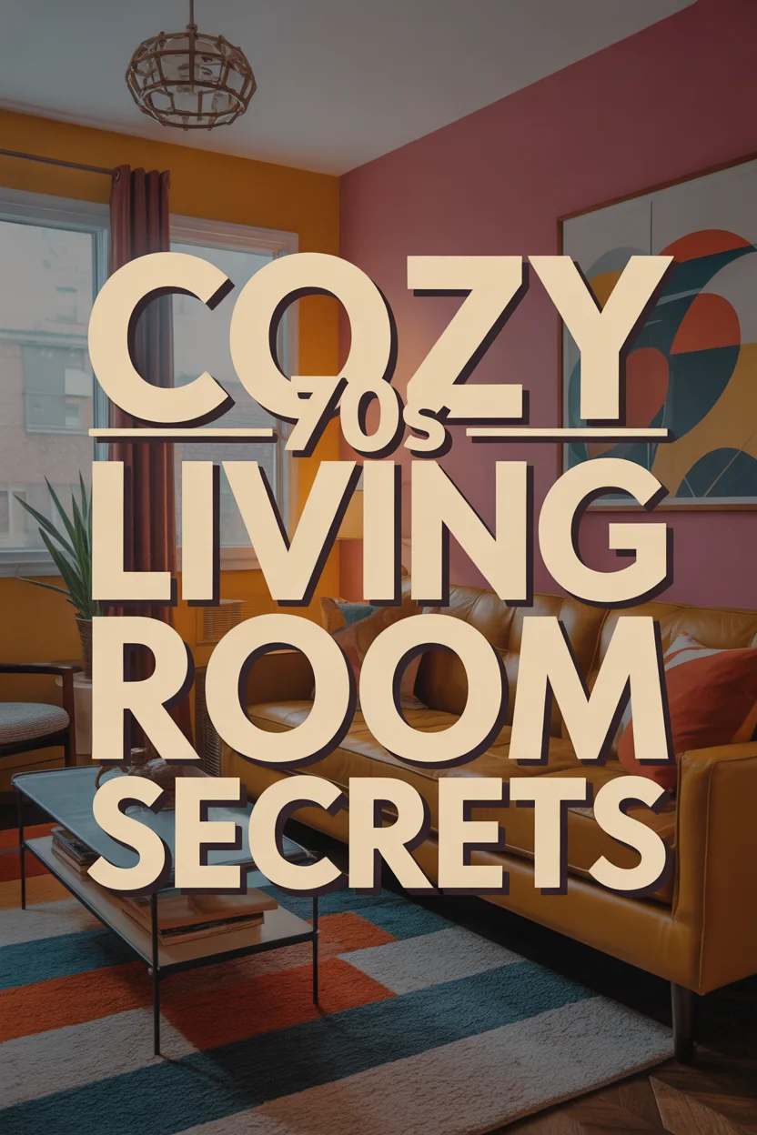 Unlock the Secrets to a Cozy 70s Inspired Living Room Vibe