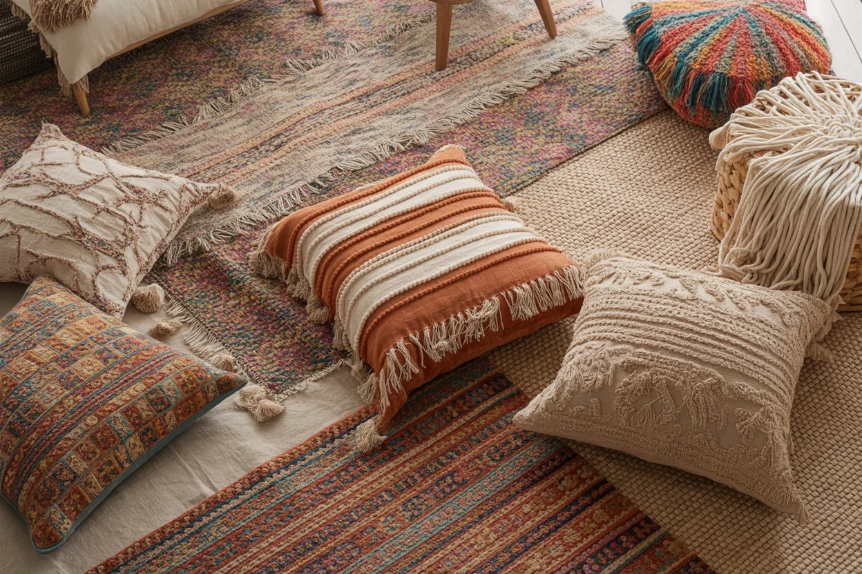 Charming Boho Style Living Room Inspiration for Unique, Cozy Vibes