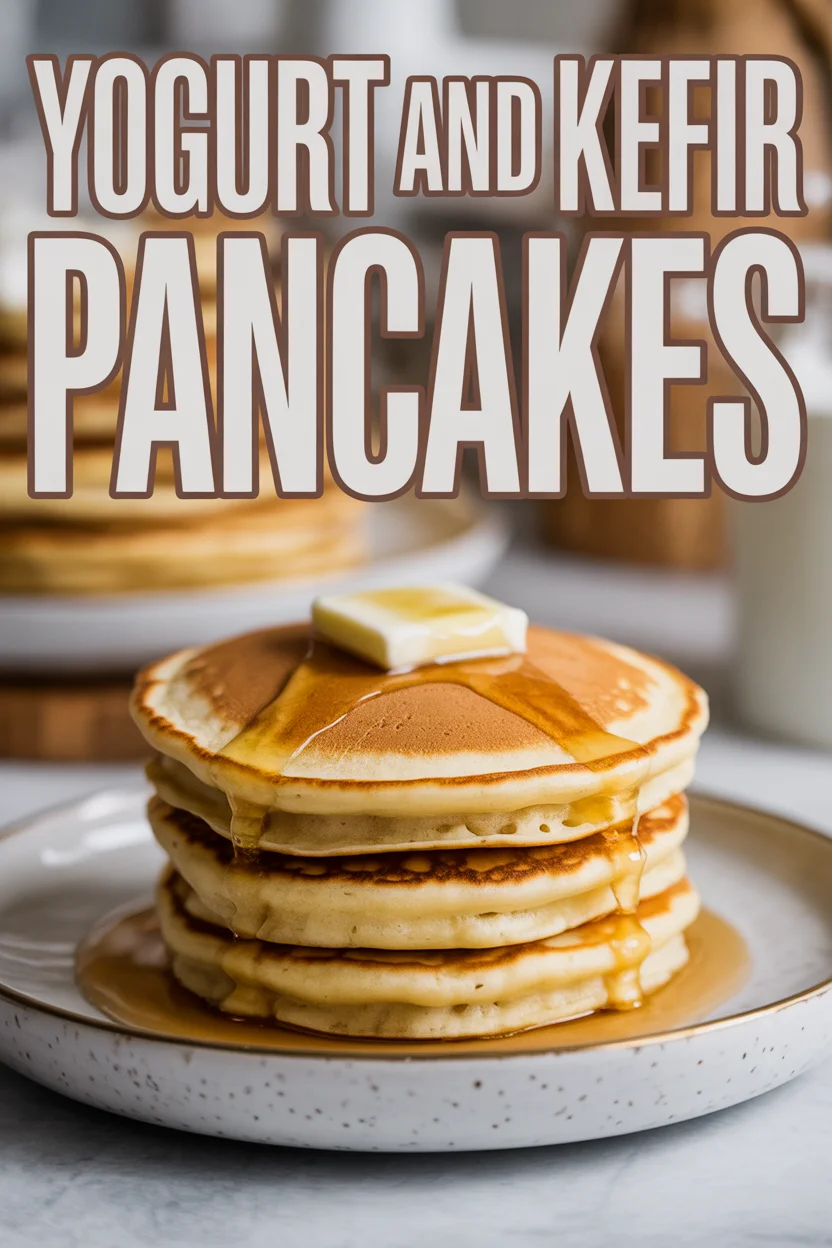 Yogurt and Kefir Pancakes