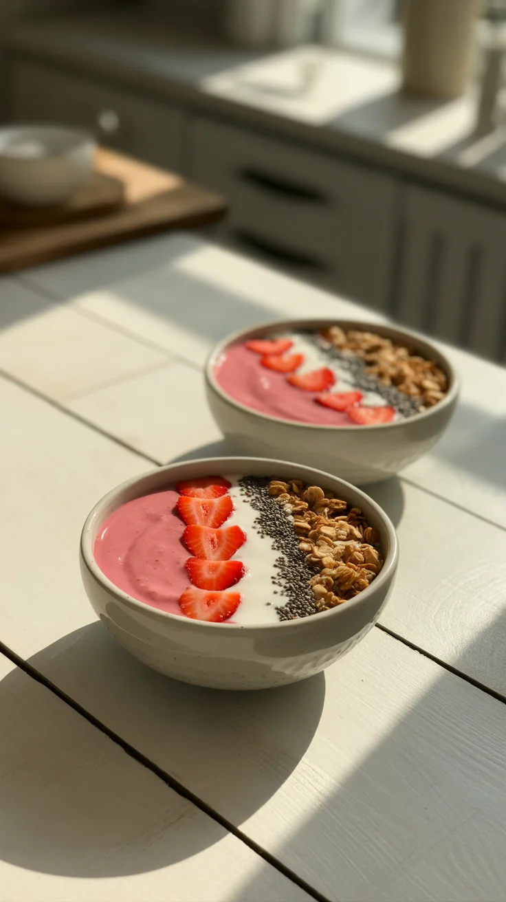 Creamy Yogurt Kefir Smoothie Bowl