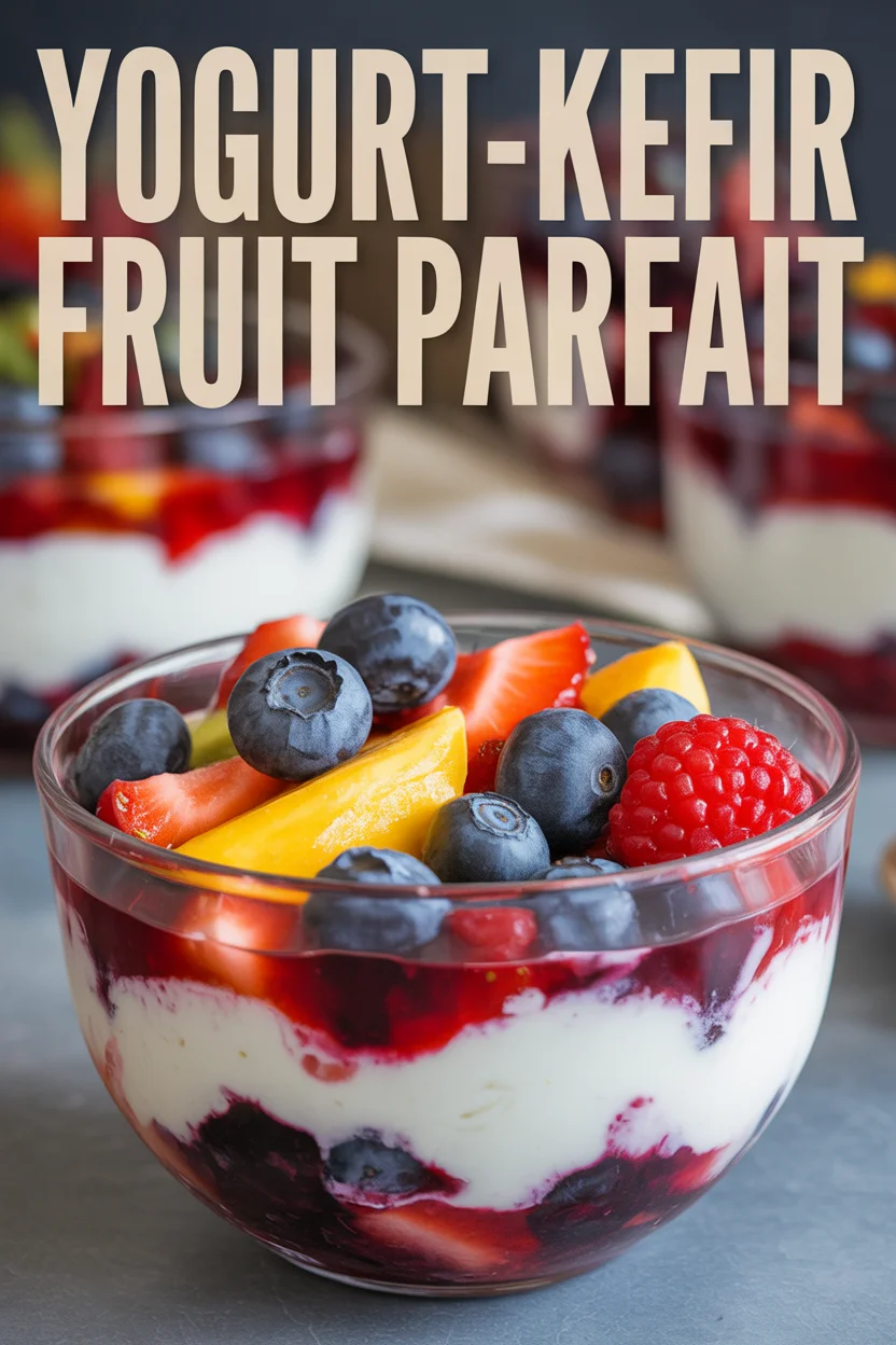 Yogurt-Kefir Fruit Parfait