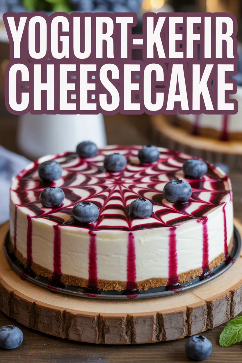 Yogurt-Kefir Cheesecake