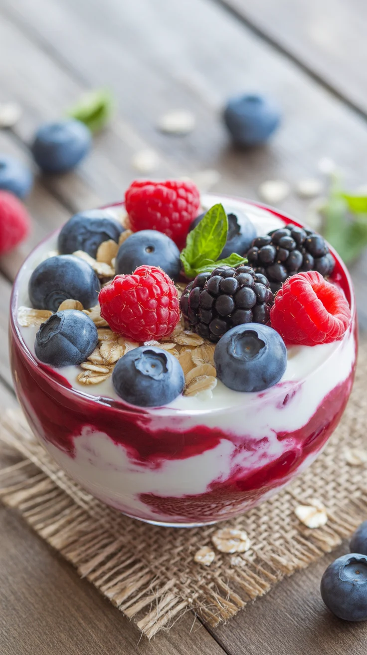 Yogurt-Kefir Fruit Parfait