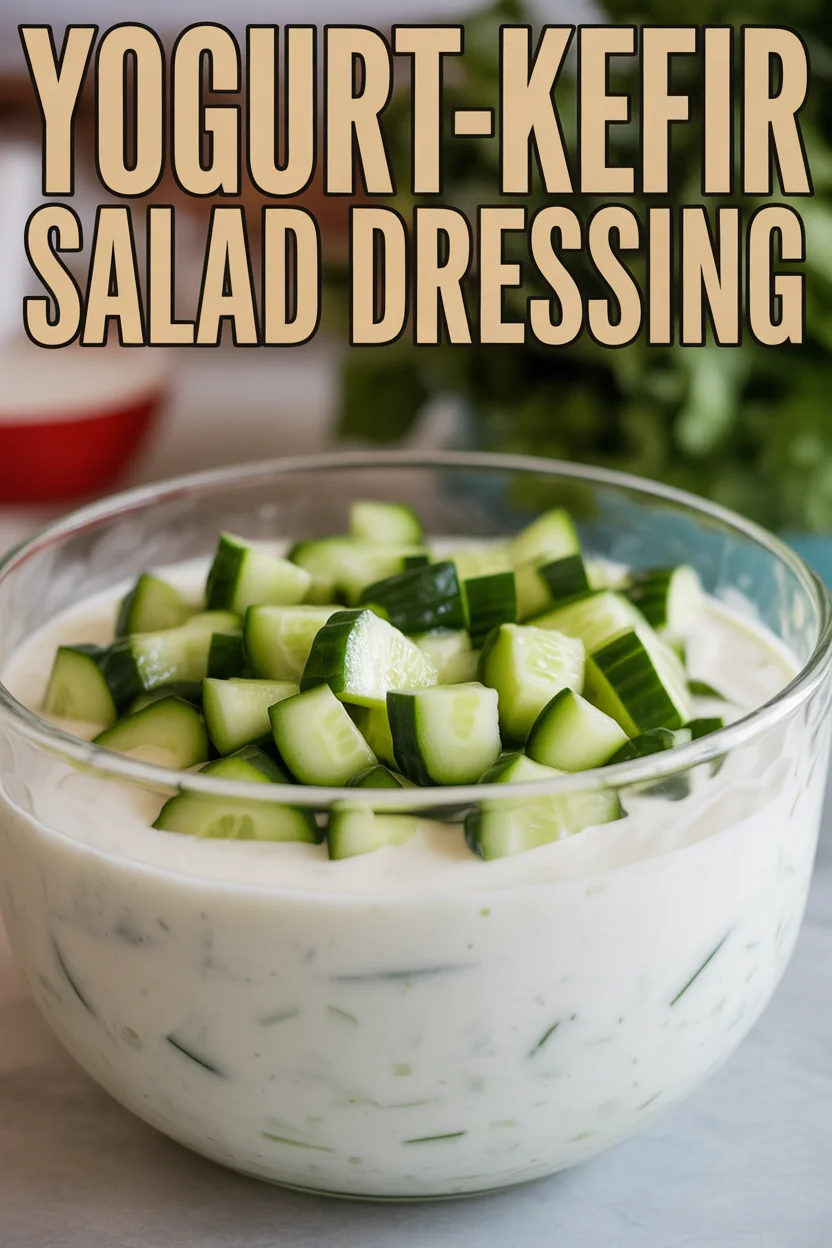 Yogurt-Kefir Salad Dressing