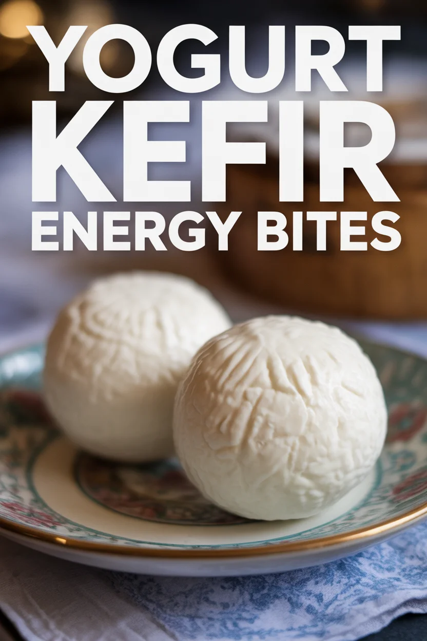 Yogurt Kefir Energy Bites