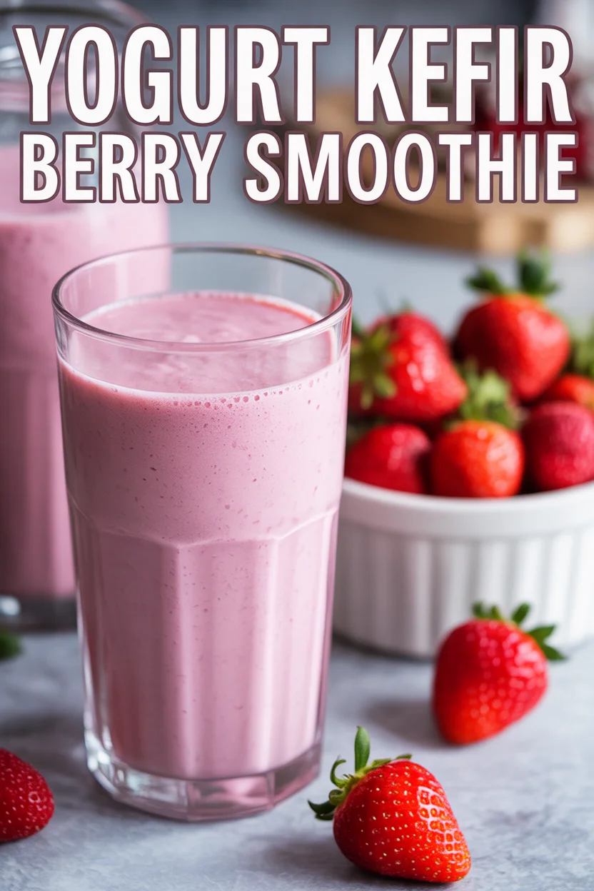 Yogurt Kefir Berry Smoothie