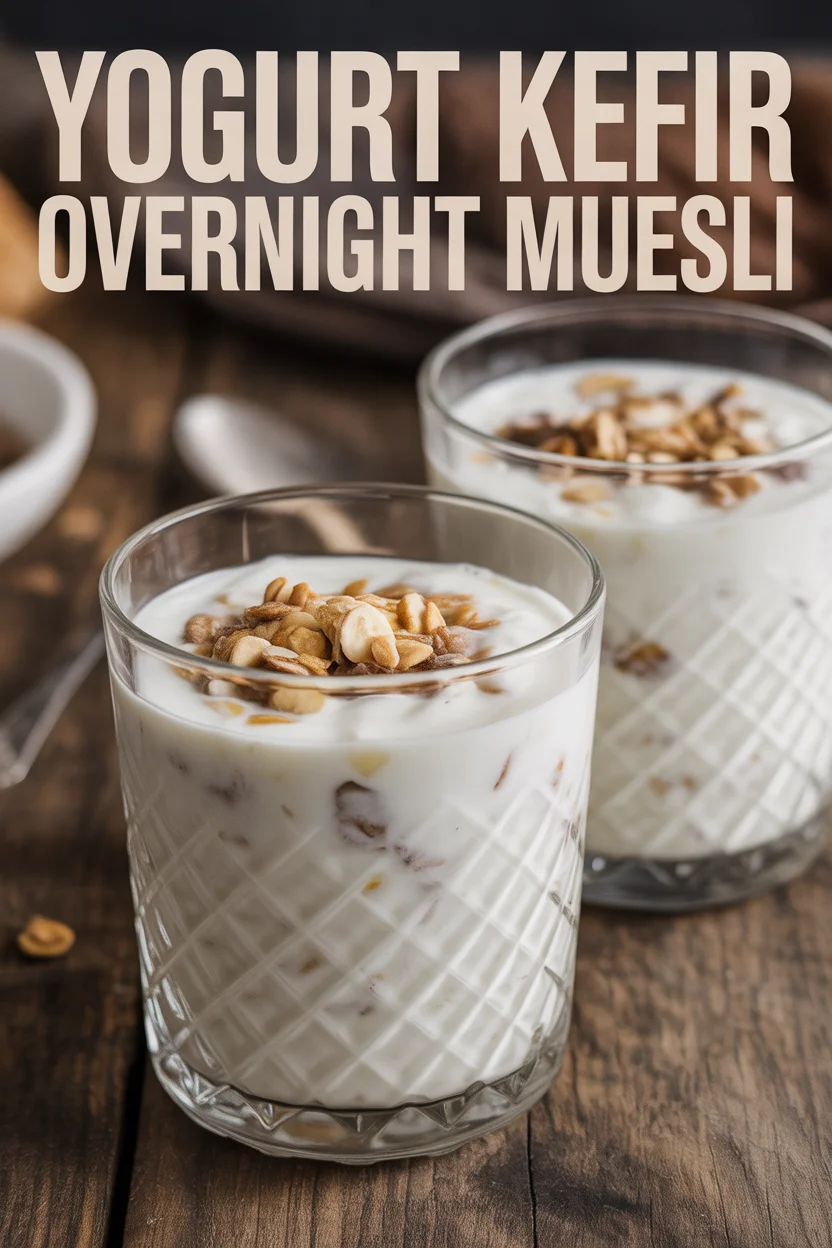 Yogurt Kefir Overnight Muesli