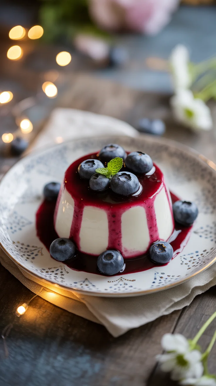 Yogurt-Kefir Panna Cotta