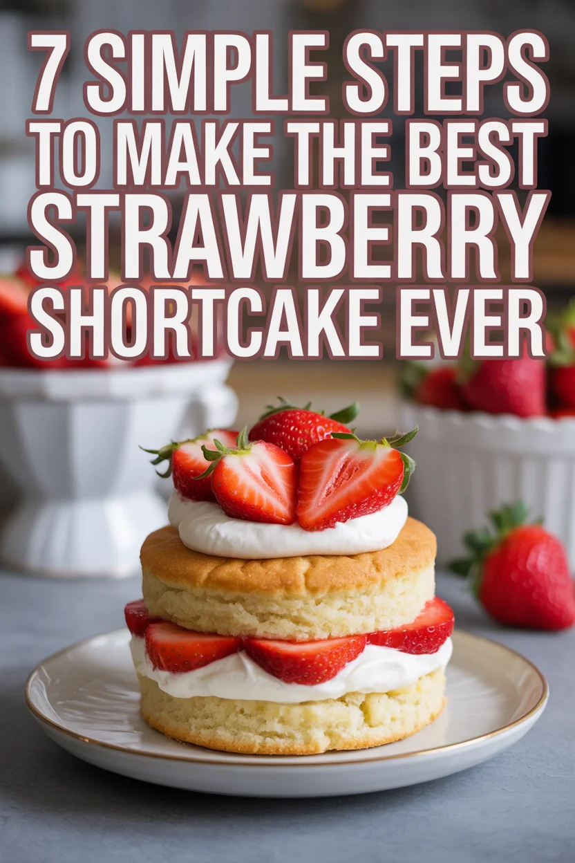 7 Simple Steps to Make the Best Strawberry Shortcake Ever