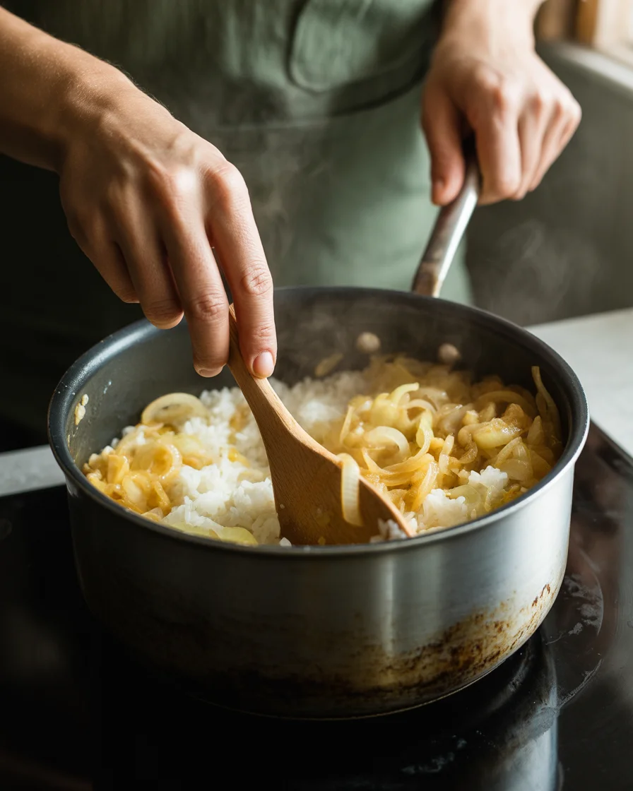 French Onion Rice