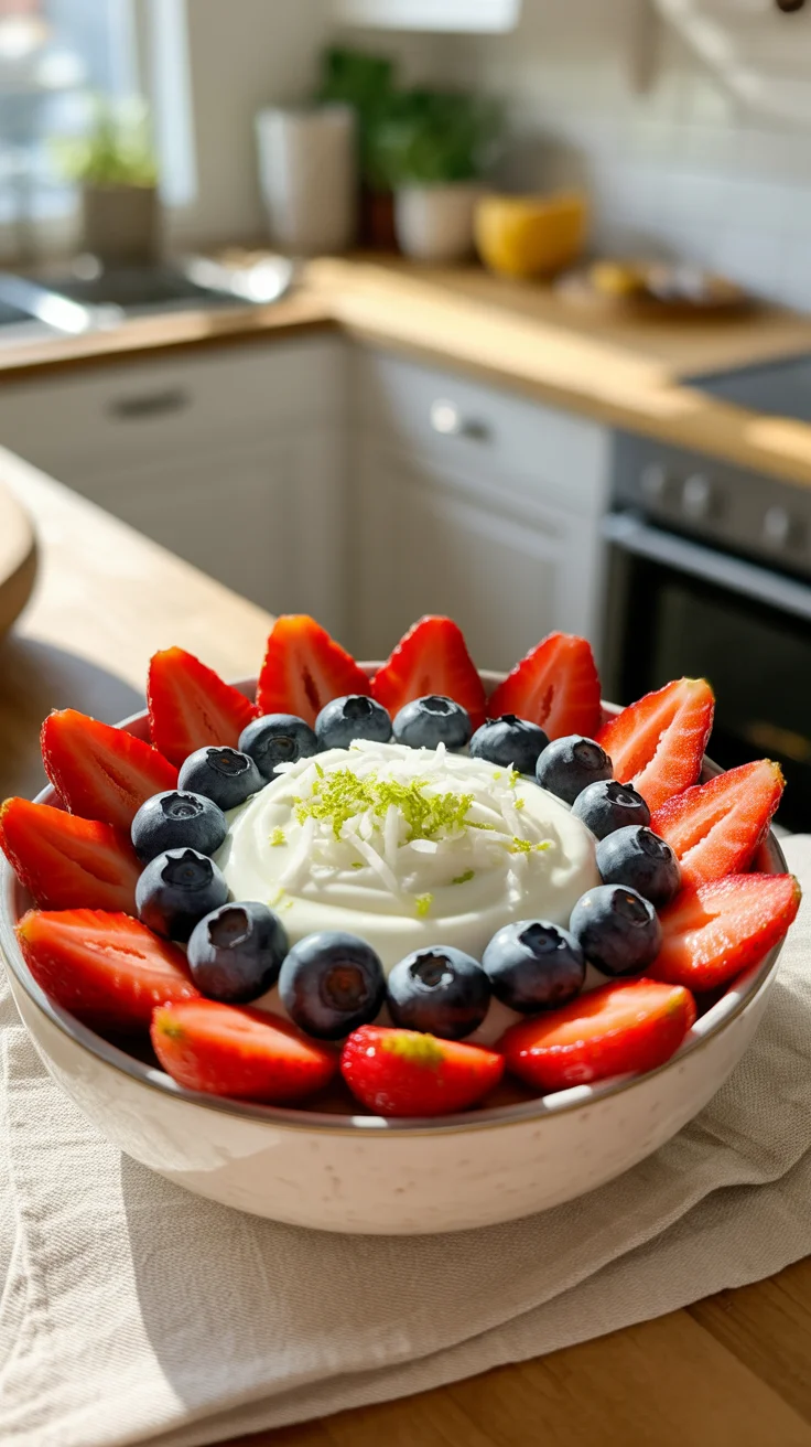 Tropical Yogurt Bowl with Mango Coconut
