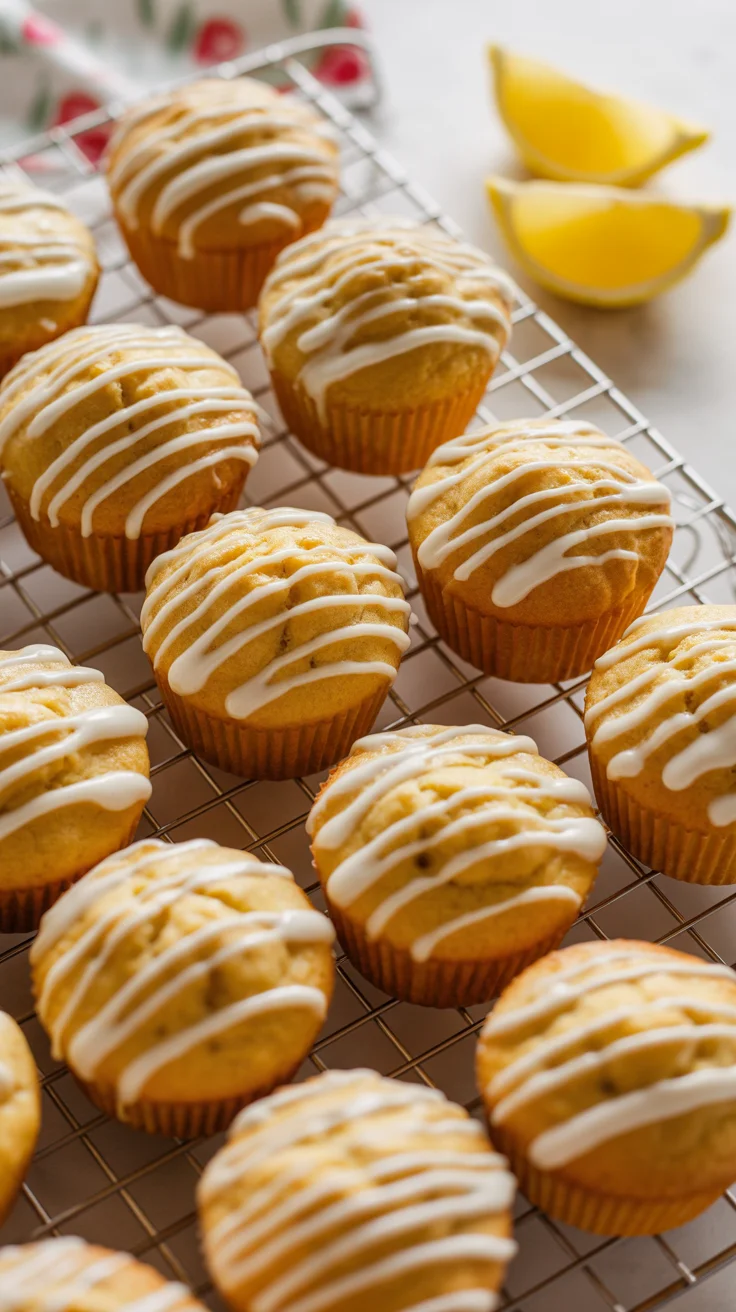 Lemon Greek Yogurt Muffins