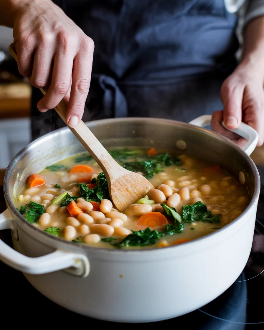 Creamy Navy Bean Soup