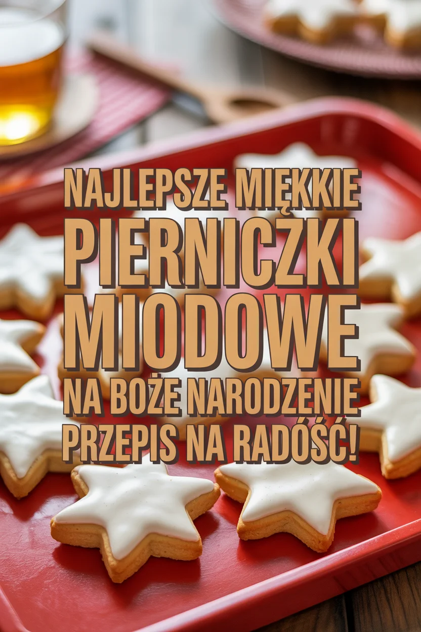Najlepsze miękkie pierniczki miodowe na Boże Narodzenie – Przepis na radość!