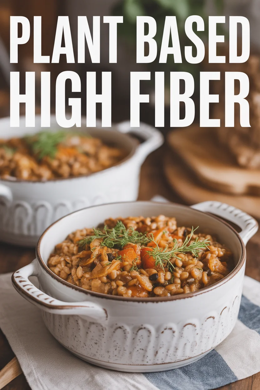 plant based high fiber