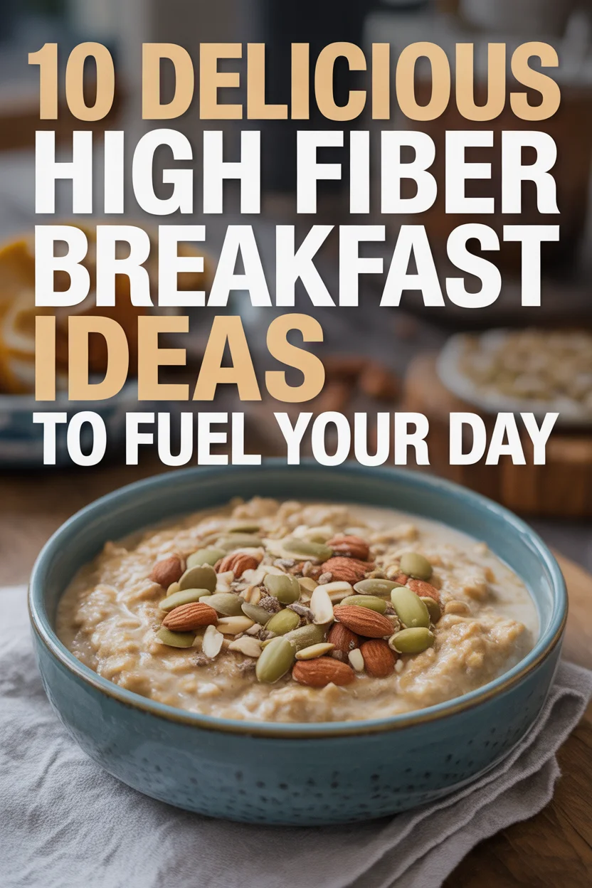 10 Delicious High Fiber Breakfast Ideas to Fuel Your Day