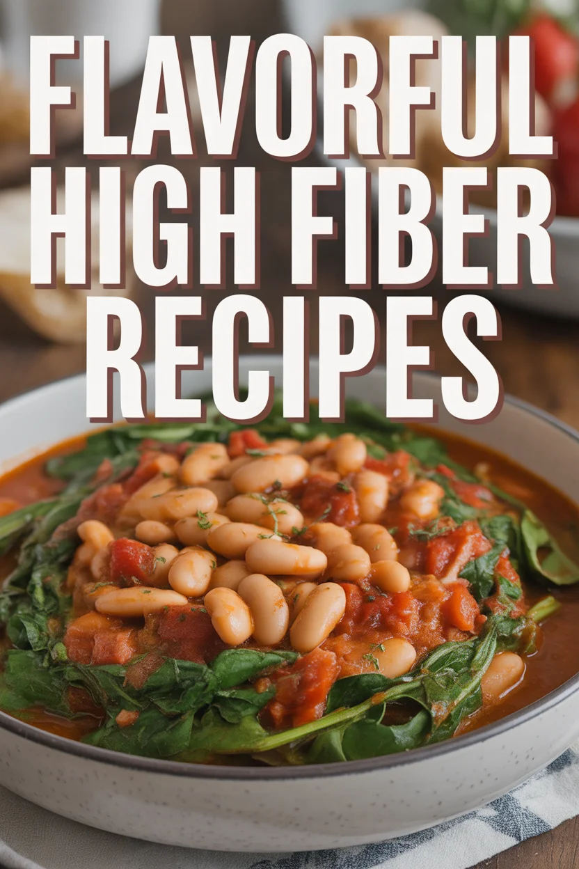 flavorful high fiber recipes