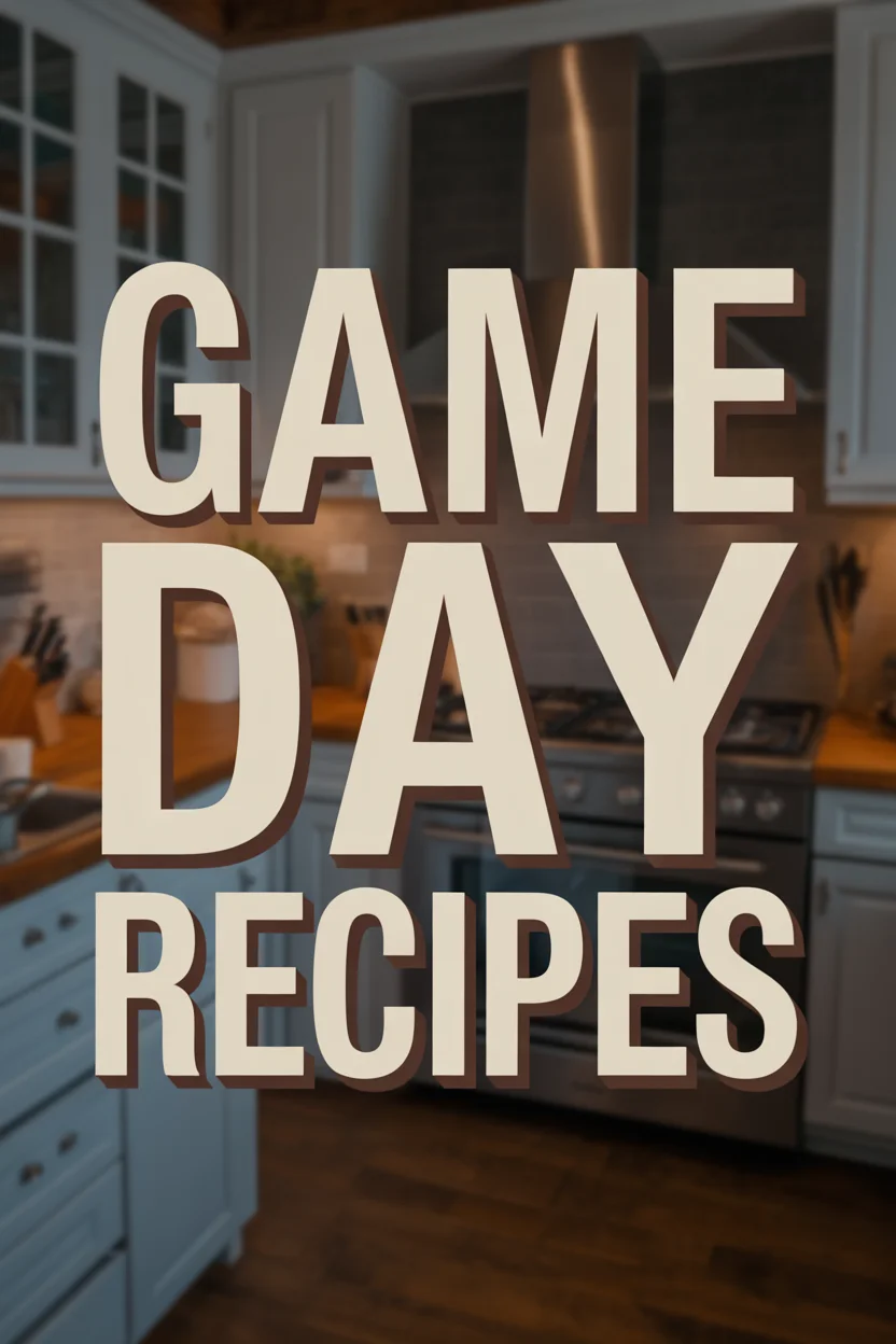 game day recipes