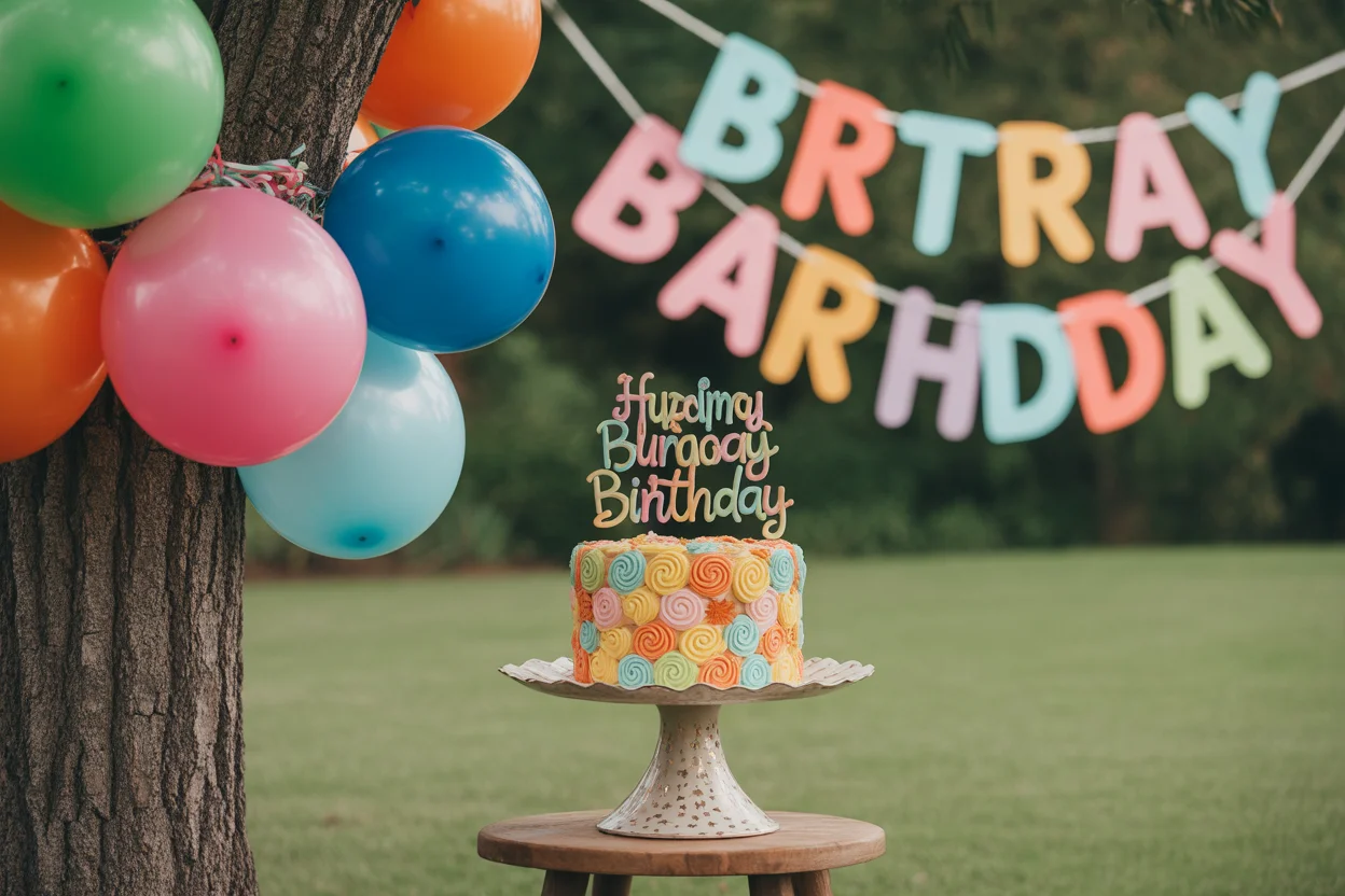 yard decorations for birthdays