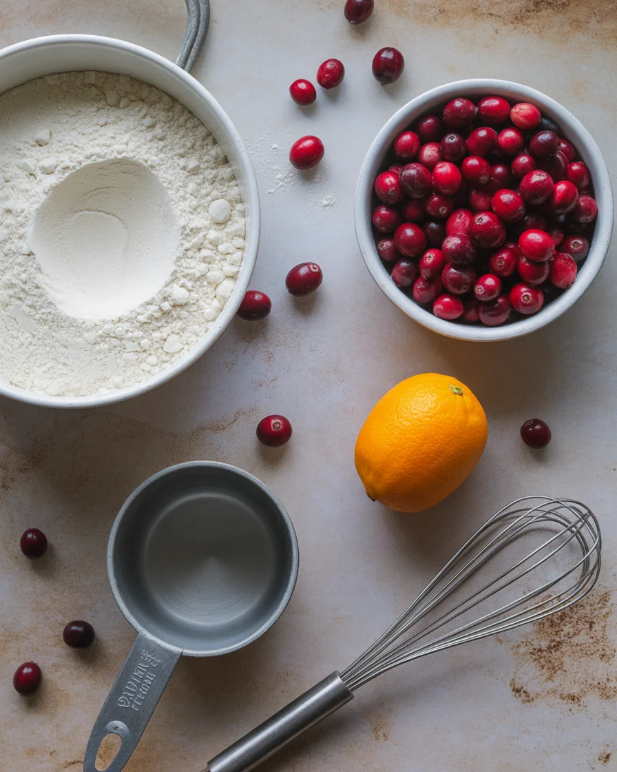 Cranberry Orange Muffins