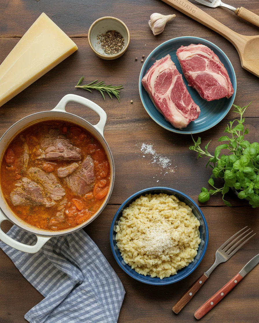 Italian Pot Roast & Parmesan Risotto