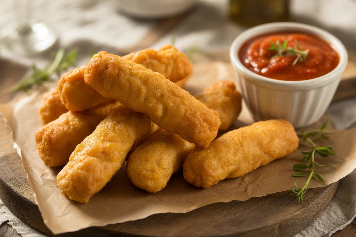 Crispy & Delicious Air Fryer Mozzarella Sticks Made Easy