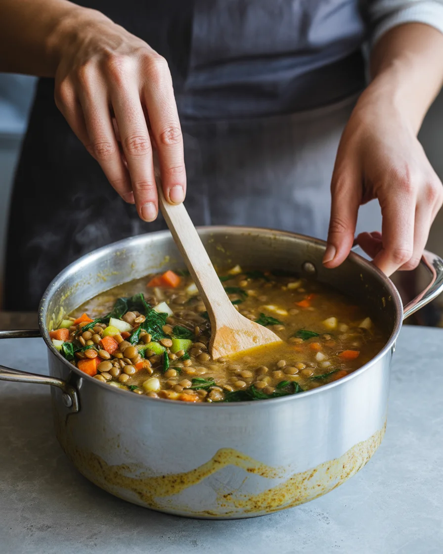 The Best Crockpot Lentil Soup