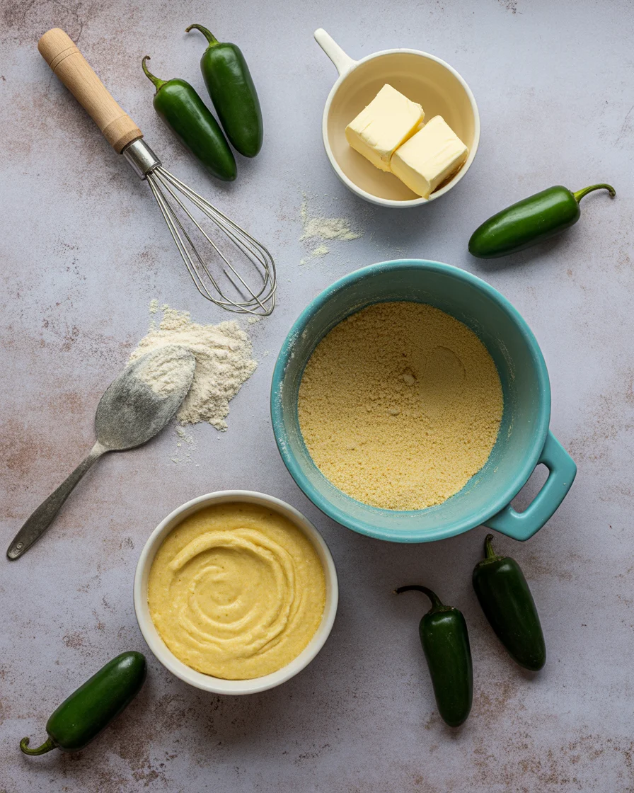 Deliciously Spicy Browned Butter Jalapeño Cornbread Muffins