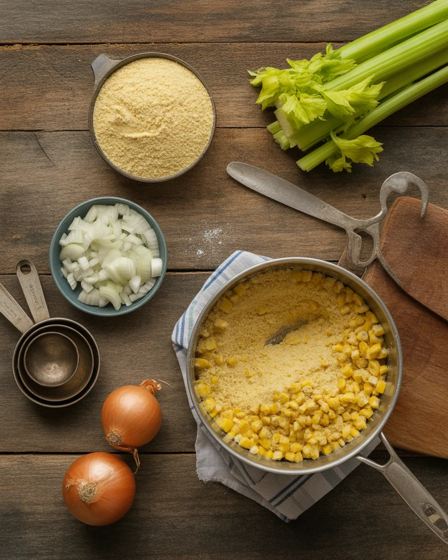 A Comforting Southern Cornbread Dressing Recipe