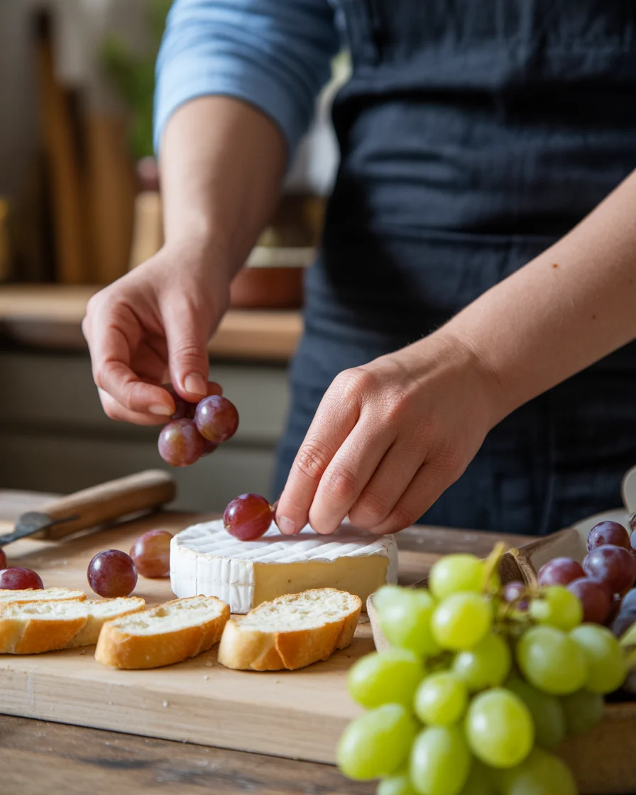 Savor These Simple Roasted Grape Brie Crostini Treats!