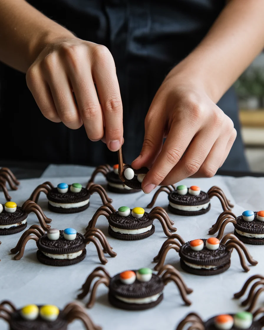Oreo Spider Halloween Snacks