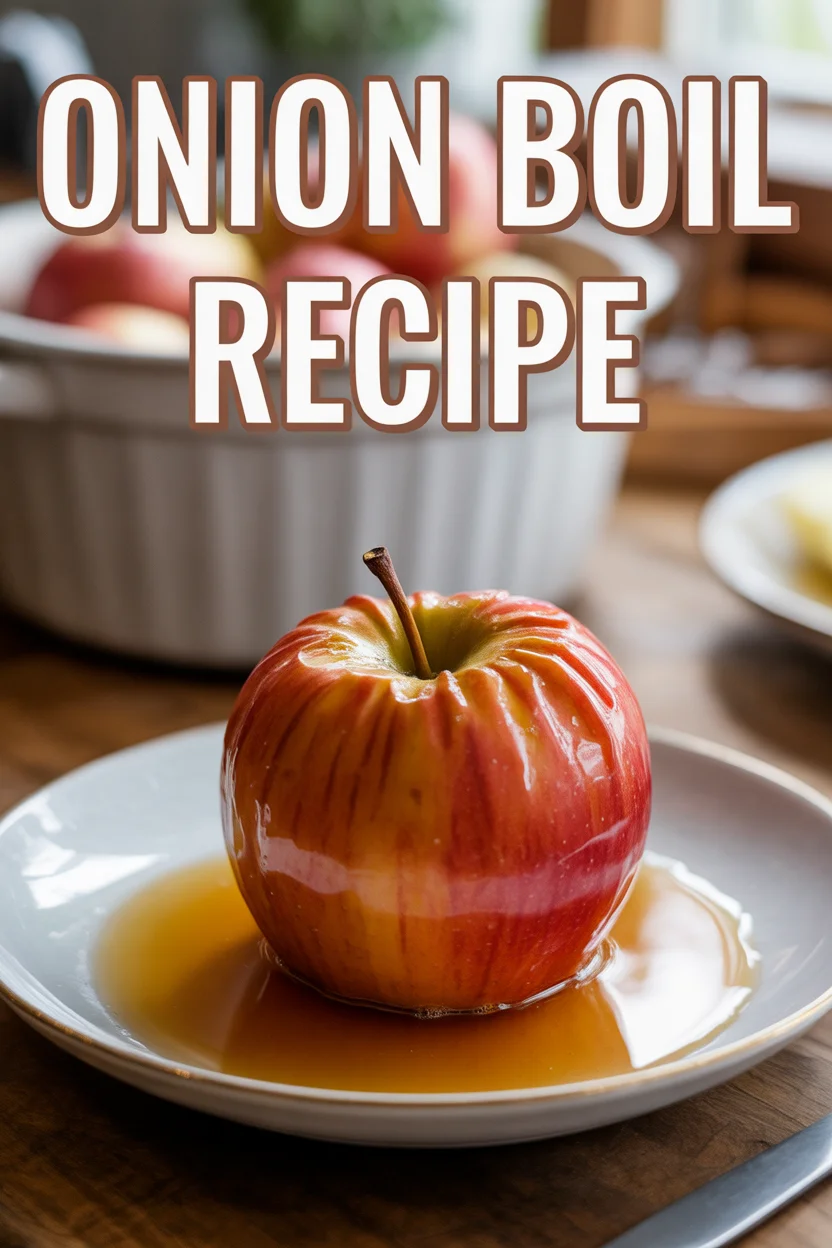 Onion Boil Recipe