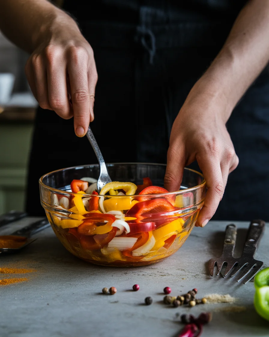 Pickled Pepper and Onion Relish