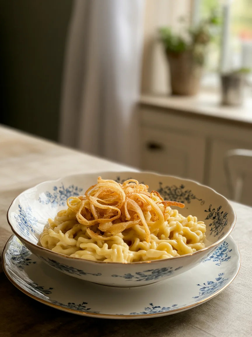 käsespätzle rezept original schwäbisch