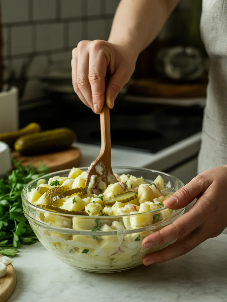 kartoffelsalat rezept mit mayo