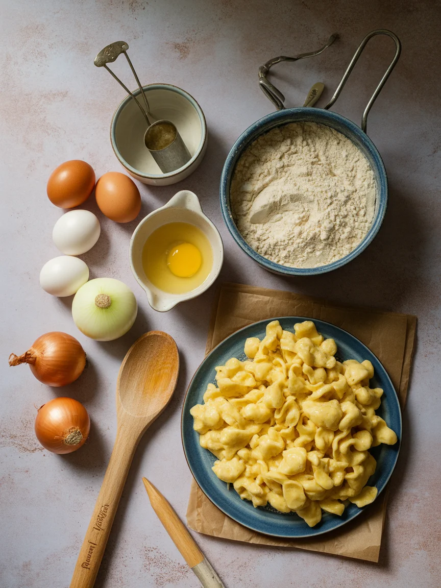 käsespätzle rezept original schwäbisch