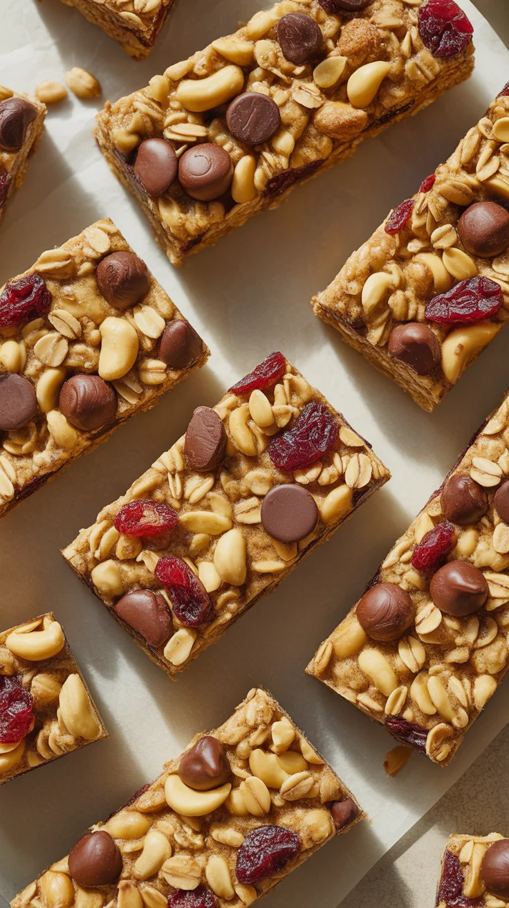 Deliciously Healthy Chewy Granola Bar Recipe with Oats