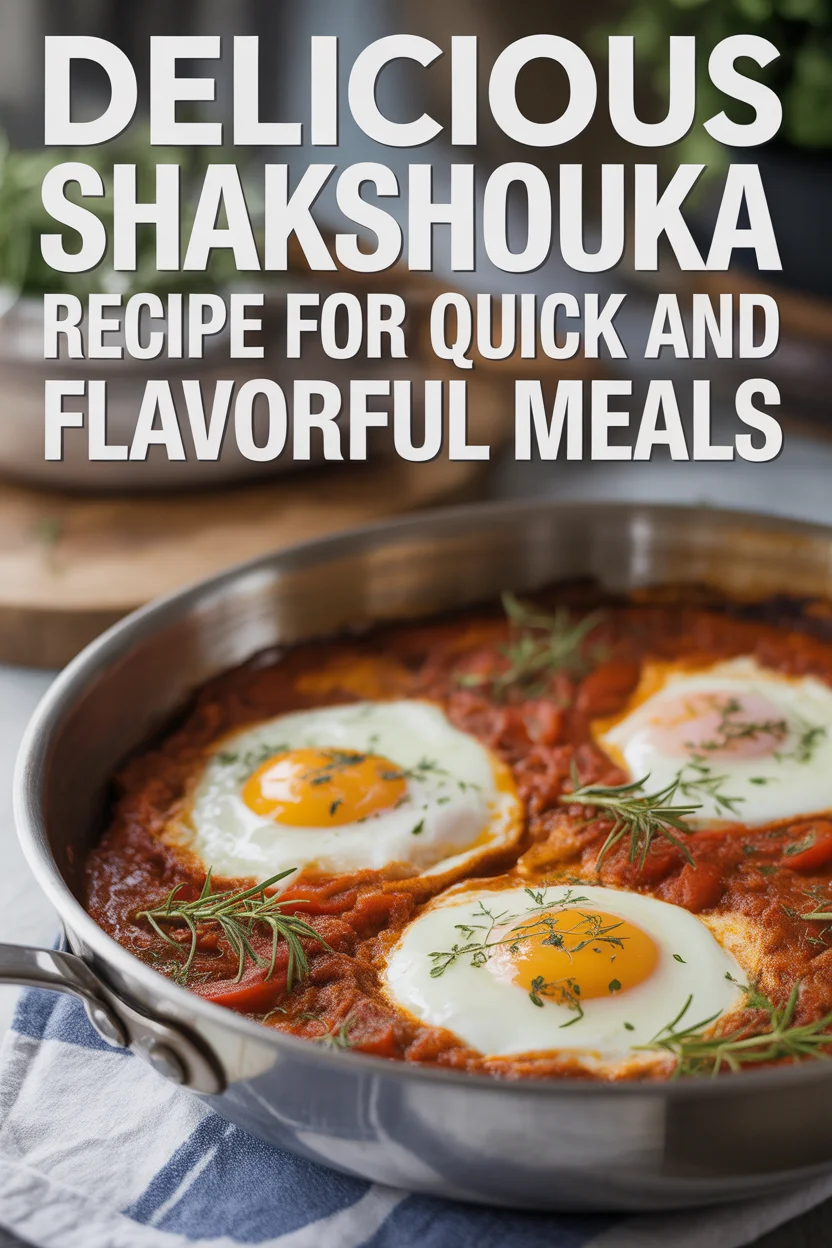 Delicious Shakshouka Recipe for Quick and Flavorful Meals
