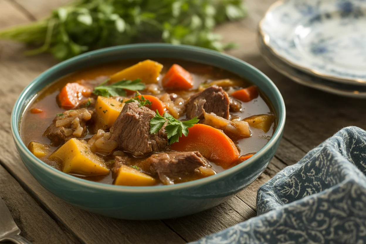 Hearty Beef Stew with Root Vegetables: A Healthy Delight! 5 beef stew with root vegetables healthy