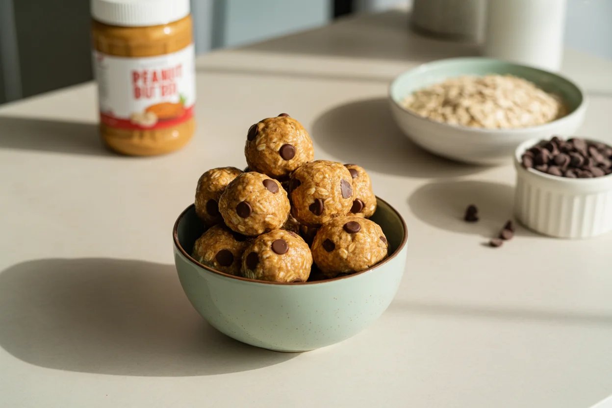 no bake protein peanut butter balls