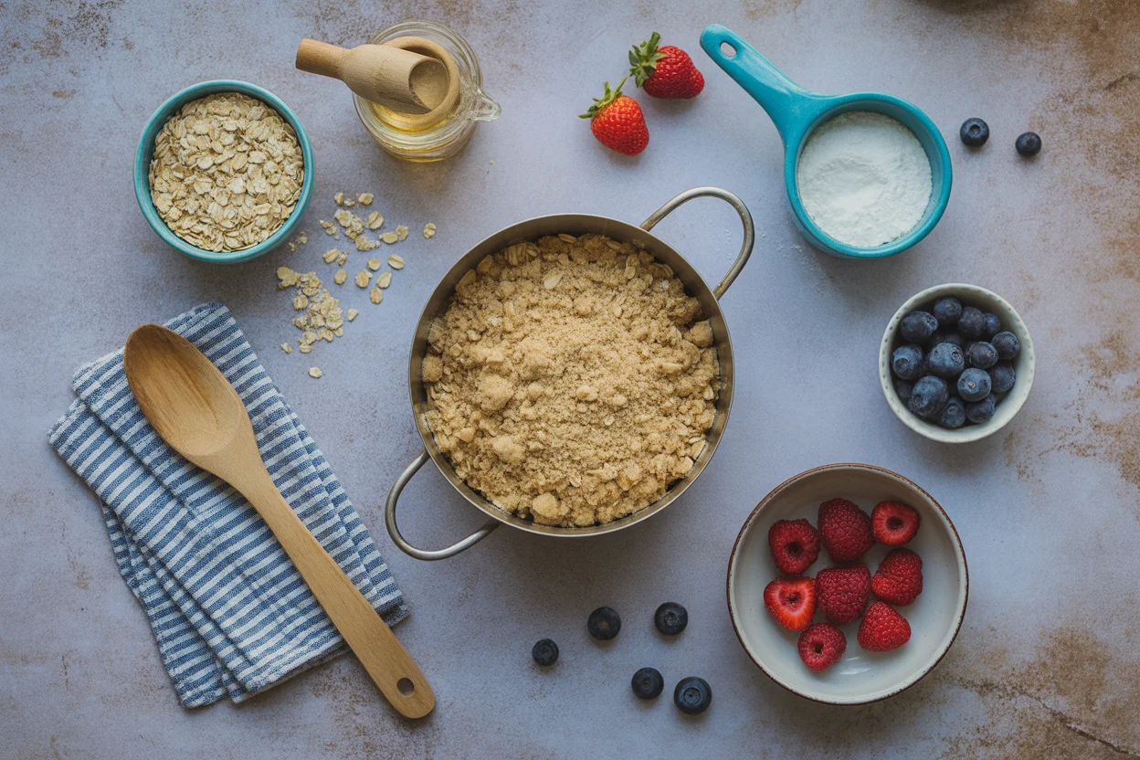 Delicious Berry Crumble: Low Sugar, Healthy, and So Easy! 8 berry crumble low sugar healthy