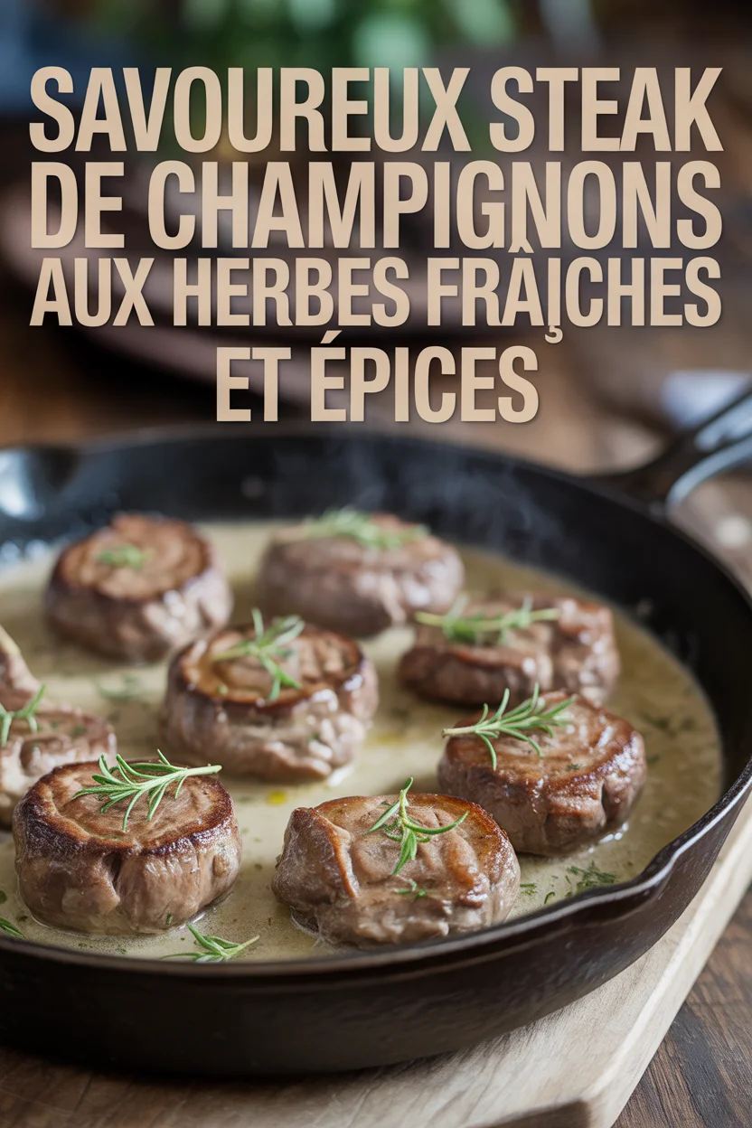 steak de champignons