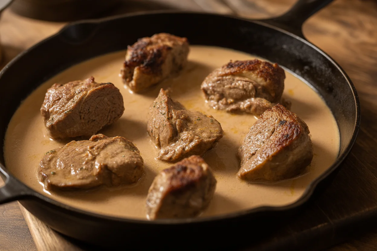 steak de champignons