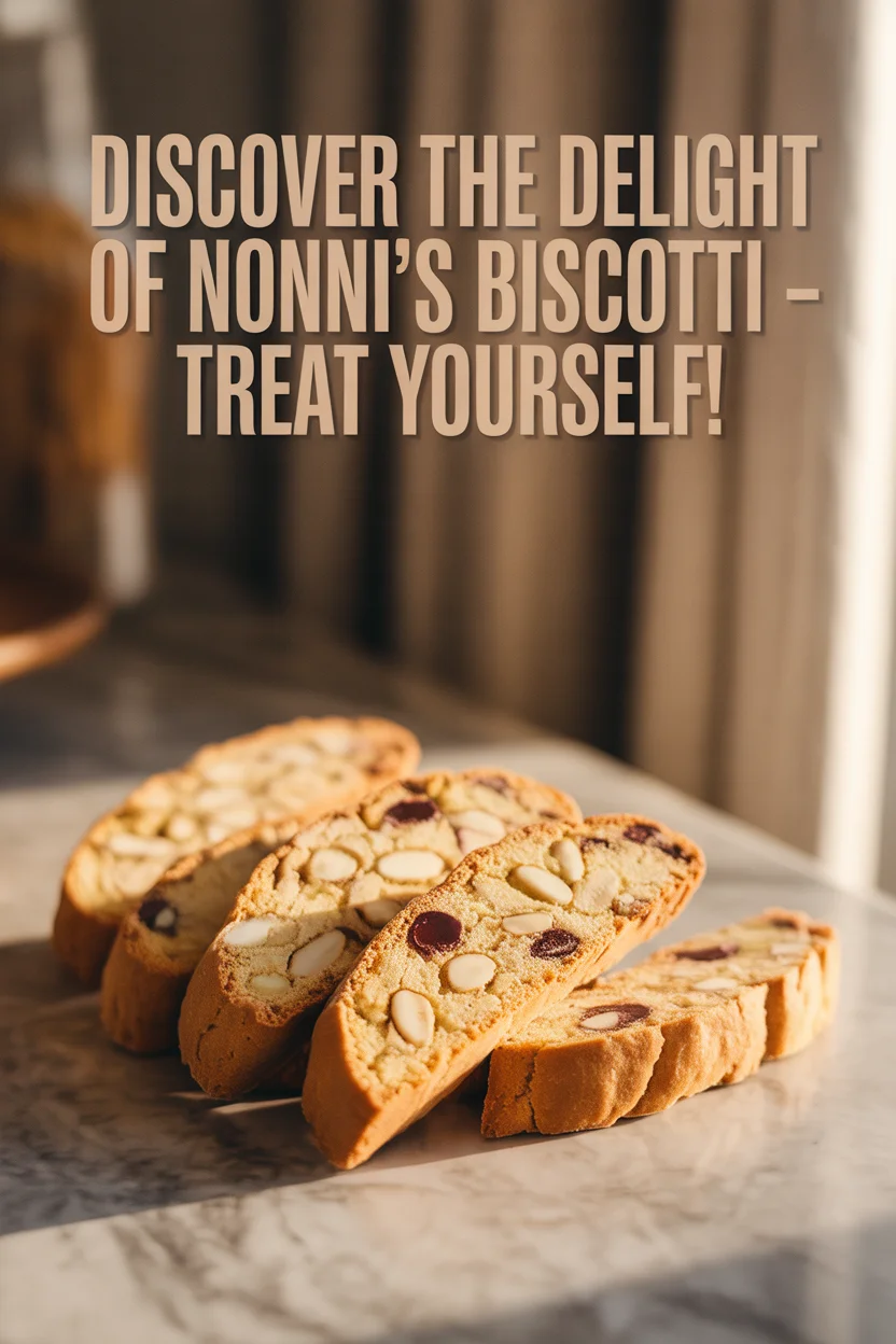 Discover the Delight of Nonni's Biscotti &ndash; Treat Yourself!