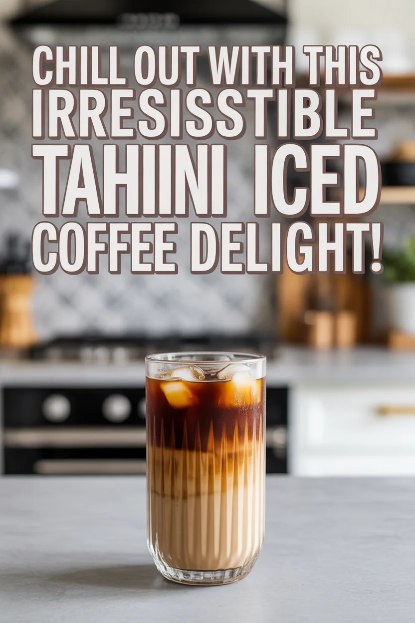 Tahini Iced Coffee