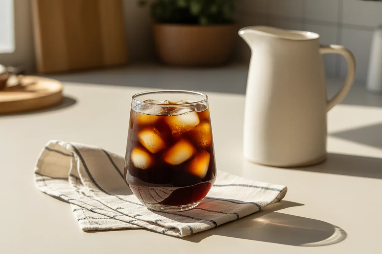 Chill Out with This Irresistible Tahini Iced Coffee Delight!