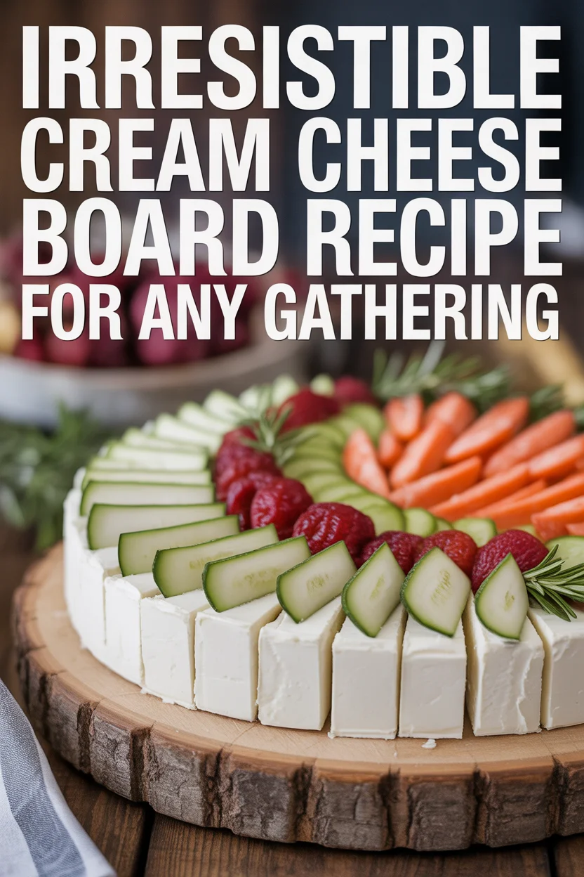 Cream Cheese Board recipe