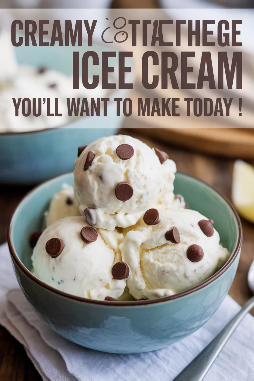 Cottage Cheese Ice Cream