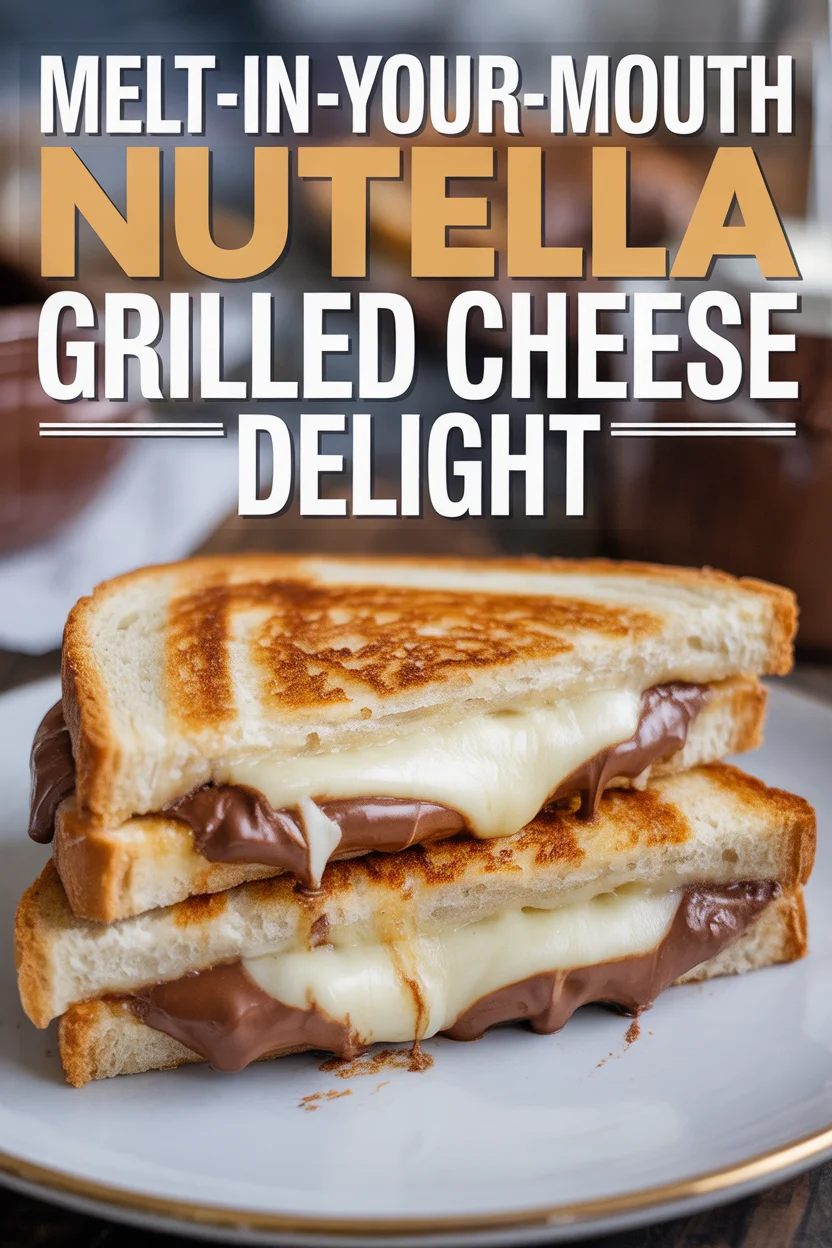 Nutella Grilled Cheese