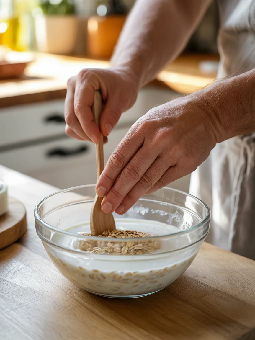 Peanut Butter and Jelly Overnight Oats